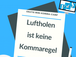 Webinar: Gratis Webinar: Mini-Komma-Camp fürs Sekretariat