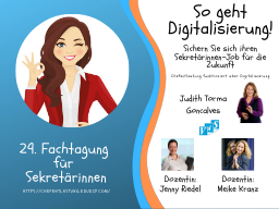 Webinar: 29. Fachtagung der Sekretärinnen