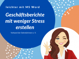 Webinar: Geschäftsberichte mit weniger Stress erstellen