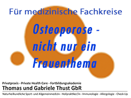 Webinar: Osteoporose - nicht nur ein Frauenthema