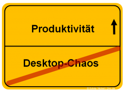 Webinar: Aufgeräumter Desktop - effektiv arbeiten am PC