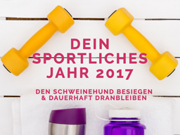 Webinar: DEIN SPORTLICHES JAHR 2017 - Den Schweinehund besiegen und dauerhaft dranbleiben