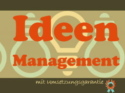 Webinar: Ideenmanagement mit Umsetzungsgarantie