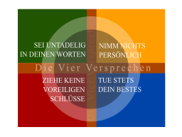 Webinar: Dein perfektes Kommunikationstraining ...mit den 4 Versprechen