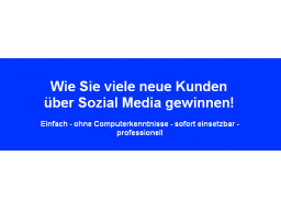 Webinar: Neukundengewinnung in den neuen Medien - Wie einfach geht es? WebTV?