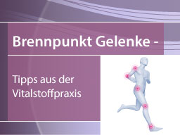 Webinar: Brennpunkt Gelenke - Tipps aus der Vitalstoffpraxis