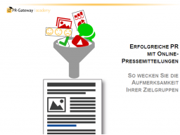 Webinar: Erfolgreiche PR mit Online-Pressemitteilungen