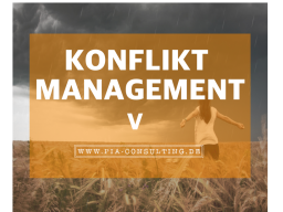 Webinar: KONFLIKTMANAGEMENT mit PiA #5: Konfliktgespräche führen