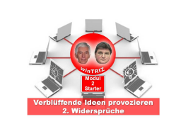 Webinar: winTRIZ Starter-Modul 2 - Widerspruch