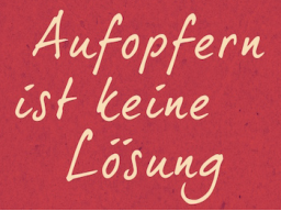 Webinar: Aufopfern ist keine Lösung - Recovery für Angehörige