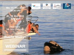 Webinar: WEBINAR: Puerto Madyn und die Halbinsel Valdés - Argentinien