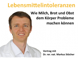 Webinar: Lebensmittelintoleranzen - Wie Milch, Brot und Obst zum Problem werden können