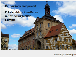Webinar: Erfolgreich präsentieren mit wirkungsvoller Stimme