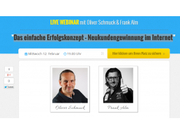 Webinar: Das einfache Erfolgskonzept - Neukundengewinnung im Internet