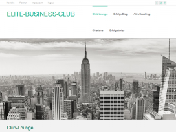Webinar: ELITE-BUSINESS-CLUB Topthema Mein Unternehmen ist Kundenmagnet