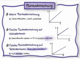 Webinar: IF3 - KLR Teil 1 - Plankostenrechnung