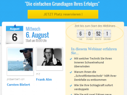 Webinar: Die einfachen Grundlagen Ihres Erfolges