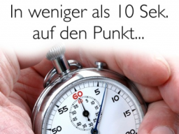 Webinar: So bringen Sie Ihre Botschaft in weniger als 10 Sekunden auf den Punkt