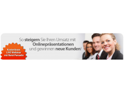 Webinar: "Erfolgreich mit Webinaren"