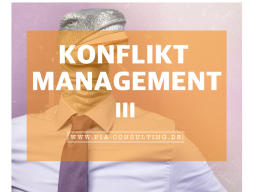 Webinar: KONFLIKTMANAGEMENT mit PiA #3: Eskalationsstufen