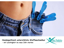 Webinar: Endlich glücklich abnehmen mit der homöopathisch unterstützten Stoffwechselkur