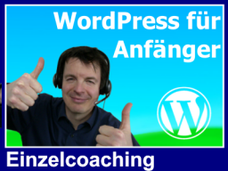 Webinar: Einzelcoaching - WordPress für Anfänger (Bernd)