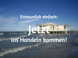 Webinar: Erstaunlich einfach: Jetzt ins Handeln kommen
