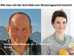 Webinar: Wie kann man mit einer Anti-Diät abnehmen?