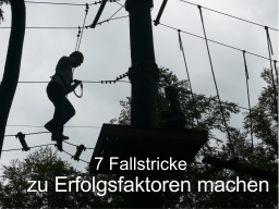 Webinar: Fallstricke zur Erfolgsfaktoren machen