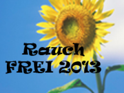 Webinar: RAUCHFREI 2013