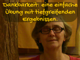 Webinar: Dankbarkeit : Eine einfache Übung mit überzeugenden Ergebnissen