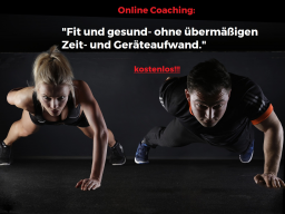 Webinar: "Fit und gesund-ohne übermäßigen Zeit- und Geräteaufwand"