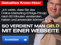 Webinar: So verdient man Geld mit einer Website!