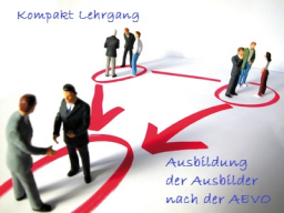 Webinar: Kompakt Lehrgang AEVO