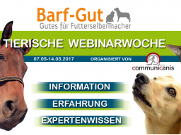 Webinar: Was, warum, wofür? Kleine Warenkunde für BARFer | Referentin Ute Wadehn
