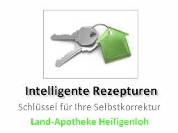 Webinar: Intelligente Rezepturen Schlüssel für ihre Selbstkorrektur
