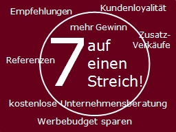 Webinar: Mit Kundenbefragungen so richtig punkten - oder: 7 auf einen Streich