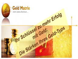 Webinar: Geld-Training: Mit den eigenen Fähigkeiten leicht Geld verdienen und vermehren
