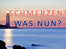 Webinar: Ich habe Schmerzen - Was nun?
