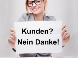 Webinar: Kunden? Nein Danke!