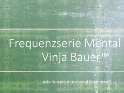 Webinar: Frequenztherapie nach Vinja Bauer - VBM