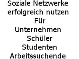 Webinar: Soziale Netzwerke nutzen