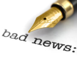 Webinar: "bad news"