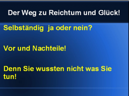 Webinar: Achtung Wiederholung - Selbständigkeit Ja oder Nein