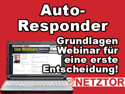 Webinar: AutoResponder: Was Sie unbedingt beachten sollten!