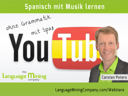 Webinar: Spanisch mit Musik lernen