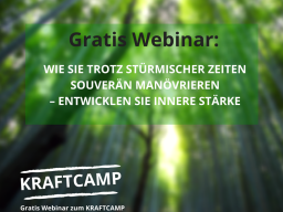 Webinar: Resilienz: Trotz stürmischer Zeiten souverän manövrieren