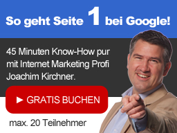 Webinar: So geht Seite 1 bei Google!