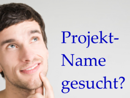 Webinar: Projekt-Name gesucht?