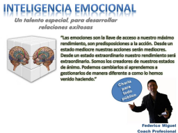 Webinar: WEBINARIO INTELIGENCIA EMOCIONAL